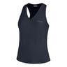 Janet D&eacute;bardeur tank top Femmes-bleu fonc&eacute;