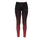 Vêtements Odlo Odlo Print Collant Tight Femmes-Rouge