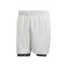 2in1 Pro Shorts Hommes-Gris Clair,Noir