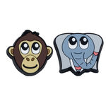 Accessoires raquettes Gamma Gamma ZOO Antivibrateur Pack De 2 Unit&eacute;s-Multicouleur