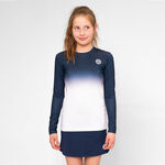 Vêtements BIDI BADU BIDI BADU Crew Gradiant Haut Manches Longues Filles-Bleu Foncé,Blanc