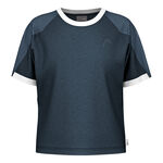 Vêtements HEAD HEAD Play Tech T-shirt Femmes-Bleu Foncé