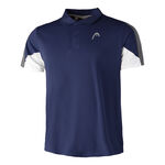 V&ecirc;tements HEAD HEAD Club 22 Tech Polo Hommes-Bleu Fonc&eacute;,Blanc