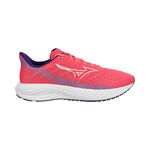 Chaussures de running Mizuno Mizuno Enerzy Rider                    Chaussure de running sans stabilisateurs Enfants-ros&eacute;, blanc
