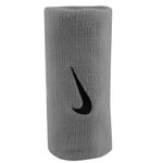 Vêtements Nike Nike Swoosh Doublewide Poignet Pack De 2 Unités-Gris Clair,Noir
