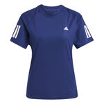 V&ecirc;tements adidas adidas Club T-shirt Femmes-Bleu Fonc&eacute;