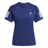 Club T-shirt Femmes-Bleu Fonc&eacute;