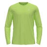 Zeroweight Chill-Tec Crew Neck Haut manches longues Hommes - vert clair, 