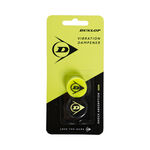 Accessoires Raquettes Dunlop D TAC FLYING DAMPENER YELLOW BLACK 1PC