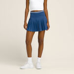 V&ecirc;tements Wilson Wilson Midtown Tennis Jupe Femmes-Bleu