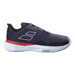 Chaussures de tennis Babolat Babolat SFX Evo Chaussures Toutes Surfaces Hommes-Noir,Corail