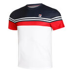 Vêtements Fila Fila Malte T-shirt Hommes-Blanc,Rouge