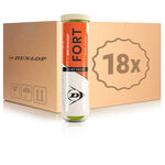 Balles De Tennis Dunlop Fort Clay Court 4er
