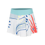 V&ecirc;tements de tennis BIDI BADU BIDI BADU Hey Laguna Wavy Jupe Femmes-blanc, multicouleur