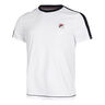Elias T-shirt Hommes-Blanc,Bleu Foncé