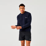 V&ecirc;tements de tennis Bj&ouml;rn Borg Bj&ouml;rn Borg Borg Classic Print Sweat-shirt Hommes - bleu fonc&eacute;