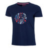 New York 2024 Chill T-shirt Femmes-Bleu Fonc&eacute;