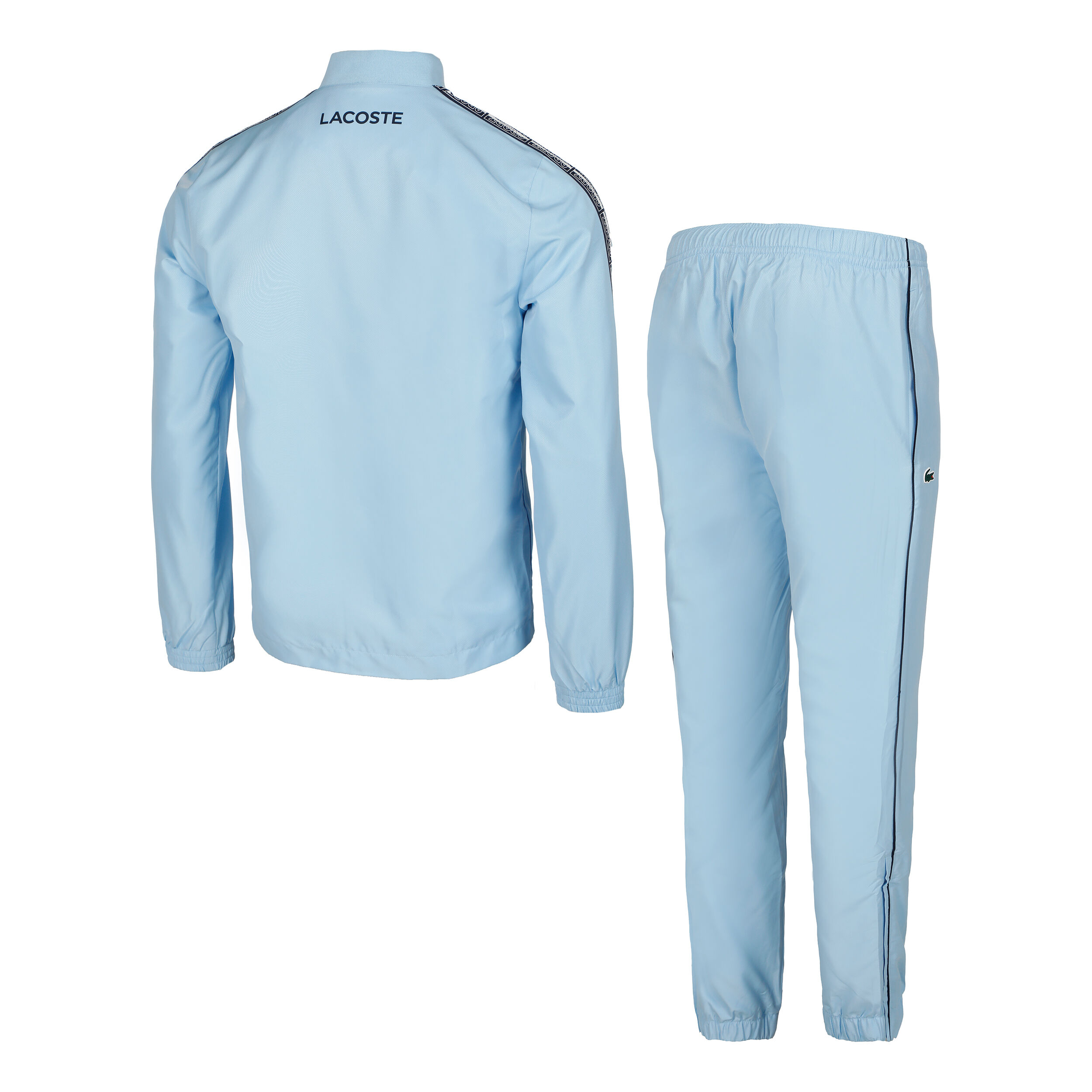 Survetement lacoste bleu clair clearance