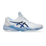 Chaussures de tennis ASICS ASICS Court FF 3 Novak Chaussures Toutes Surfaces Hommes-Blanc,Turquoise