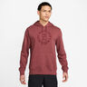 Court Dri-Fit Heritage Sweat à capuche Hommes - rouge vin, 