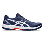 Chaussures de tennis ASICS ASICS Gel-Game 9 AC Chaussures toutes surfaces Hommes - bleu fonc&eacute;, blanc