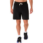 V&ecirc;tements ASICS ASICS Heritage 7in Short de running Unisex-noir