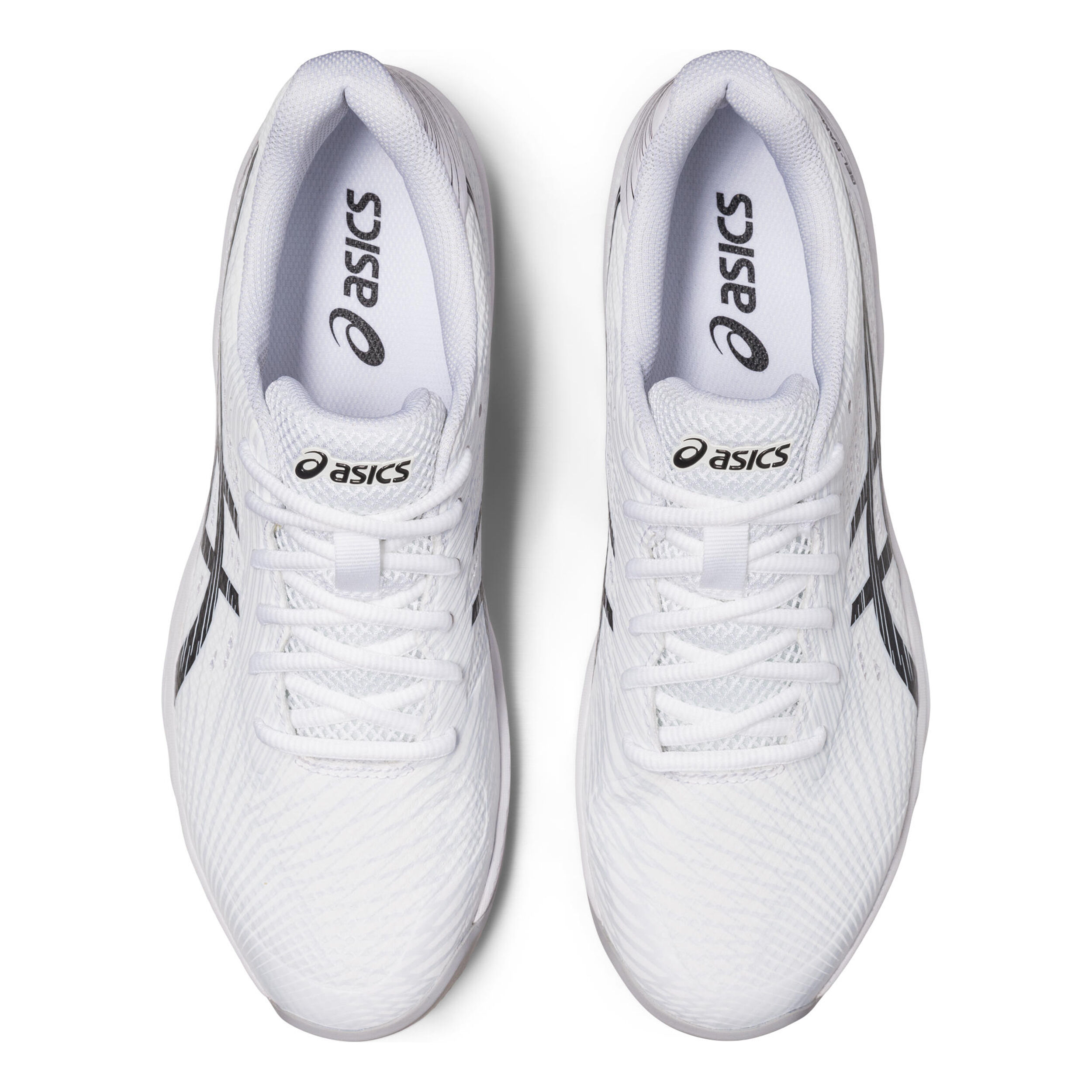 Asics blanche point noir outlet
