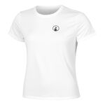 V&ecirc;tements Quiet Please Quiet Please Retriever T-shirt Femmes-Blanc