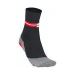 V&ecirc;tements Falke Falke RU5 Chaussettes De Running Hommes-Noir,Rouge