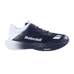 Chaussures de tennis Babolat Babolat SFX 4 CLY Chaussure terre battue Hommes-noir, bleu clair
