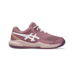 Chaussures de padel ASICS ASICS Gel-Dedicate GS Chaussures Padel Enfants-Violet,Blanc