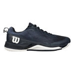 Chaussures de tennis Wilson Wilson Rush Pro 4.5 Chaussure Terre Battue Hommes-Bleu Fonc&eacute;,Blanc