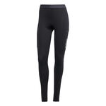 V&ecirc;tements adidas adidas Terrex XPR Brushed Collant De Course Femmes-Noir