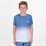 Crew Gradiant T-shirt Garçons-Bleu,Blanc