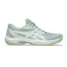 Game FF Chaussure Terre Battue Femmes-Bleu Gris, Blanc