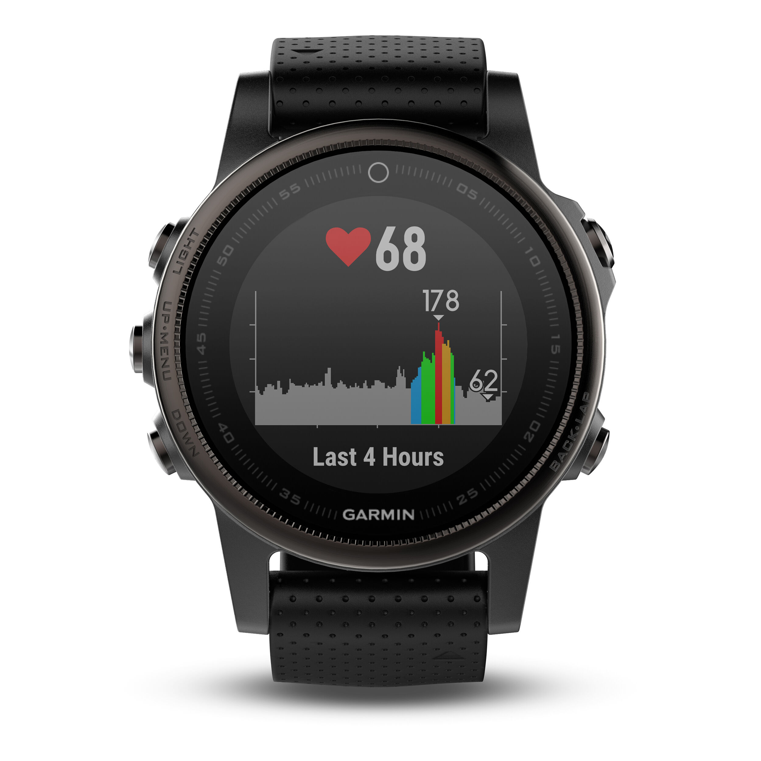 Buy Garmin Fenix 5S Saphir Montre Pulsometre Noir online Tennis Point CH