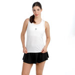 V&ecirc;tements de tennis BIDI BADU BIDI BADU Crew Racerback D&eacute;bardeur tank top Femmes-blanc