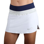 Vêtements Endless Endless Race Jupe Femmes-Blanc,Bleu Foncé