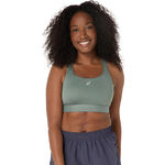 Vêtements ASICS ASICS Road Compression Soutien-gorge Sport Femmes-Bleu,Bleu