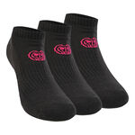 Vêtements BIDI BADU BIDI BADU Leana No Show Tech Chaussettes De Sport Pack De 3 Femmes-Noir,Pink