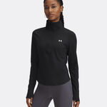 Vêtements De Tennis Under Armour Motion 1/2 Zip Emea-Blk