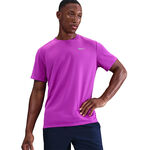 Vêtements Nike Nike Miler Maillot De Course Hommes-Violet,Argent