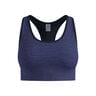 Seamless Medium Padded Soutien-gorge Sport Femmes-Bleu