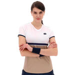 V&ecirc;tements Lotto Lotto Tech V T-shirt Femmes-Beige