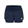 TECH W II - D1 SHORT Shorts Femmes - bleu fonc&eacute;