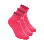 V&ecirc;tements de tennis BIDI BADU BIDI BADU Crew Performance Chaussettes de tennis Pack de 3 -pink