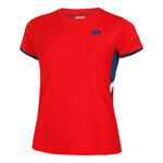 V&ecirc;tements Lotto Lotto Squadra III T-shirt Femmes-Rouge