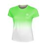 Crew Gradiant T-shirt Filles-Vert Fluo,Blanc