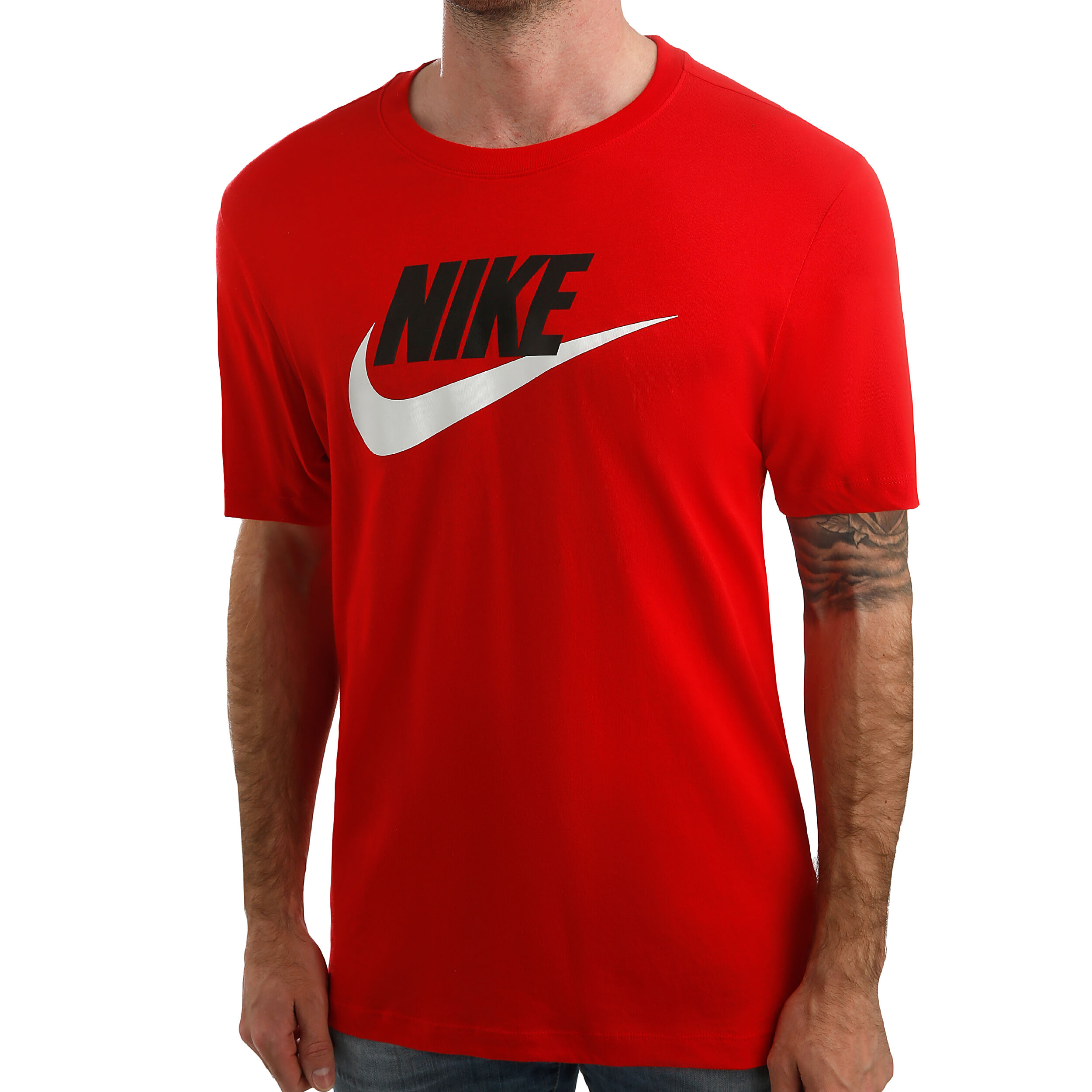 T shirt nike noir et rouge on sale
