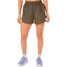 Nagino 4in Run Short de running Femmes-vert